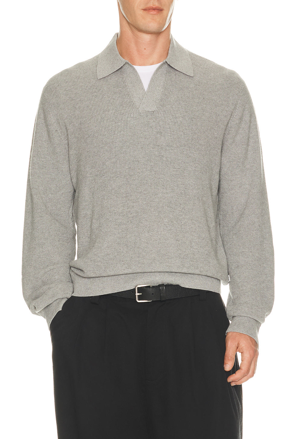 Hope Rib Knit Polo 60060
