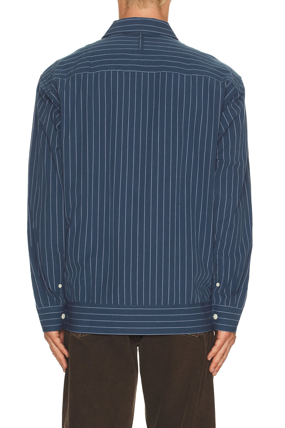Reed Stripe Overshirt Shacket