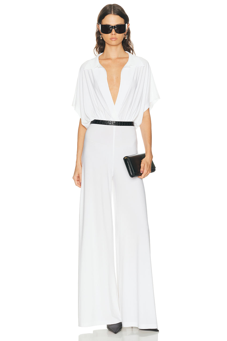 Super Oversized Sleeveless Shirt Jumpsuit