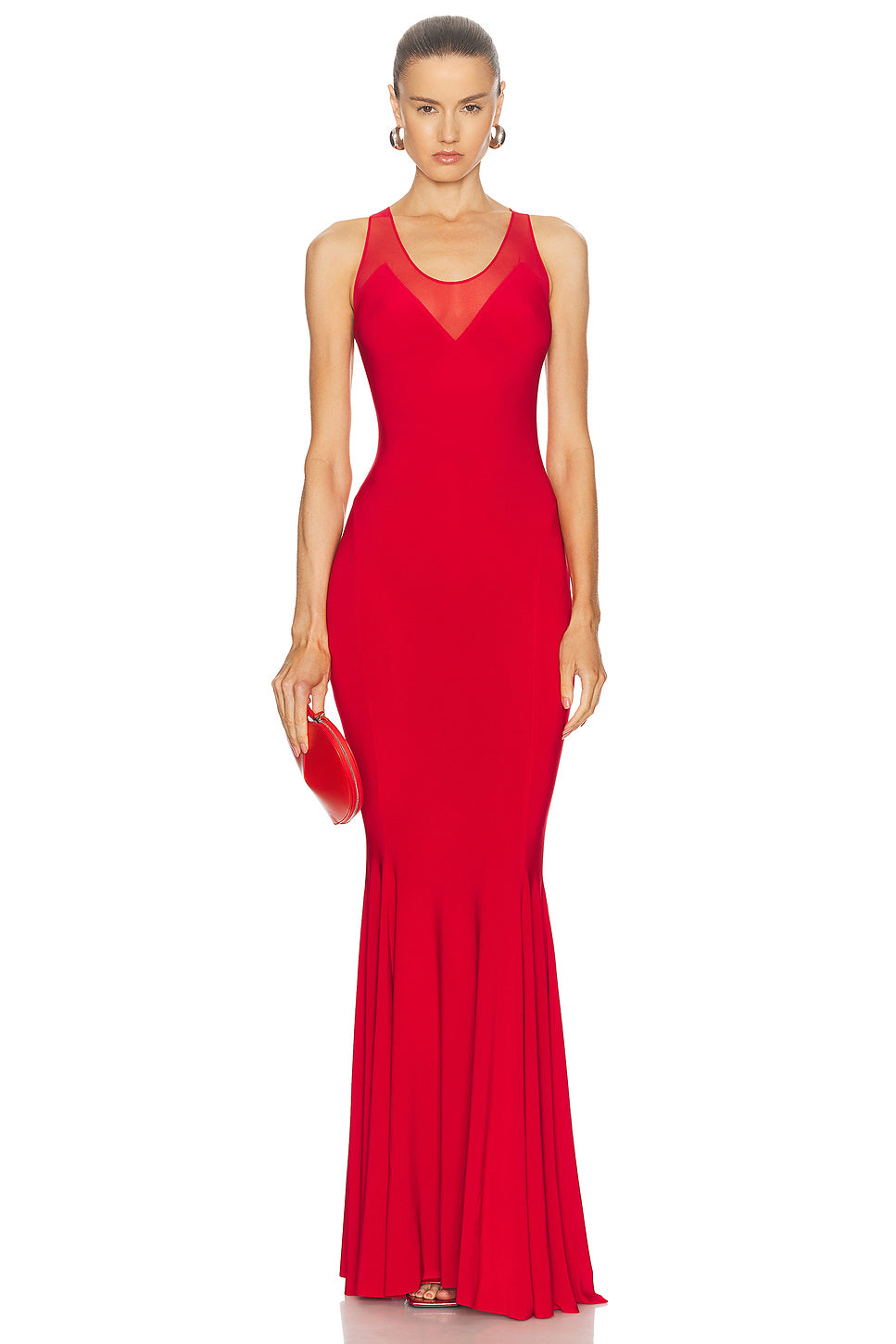 Racer Fishtail Gown