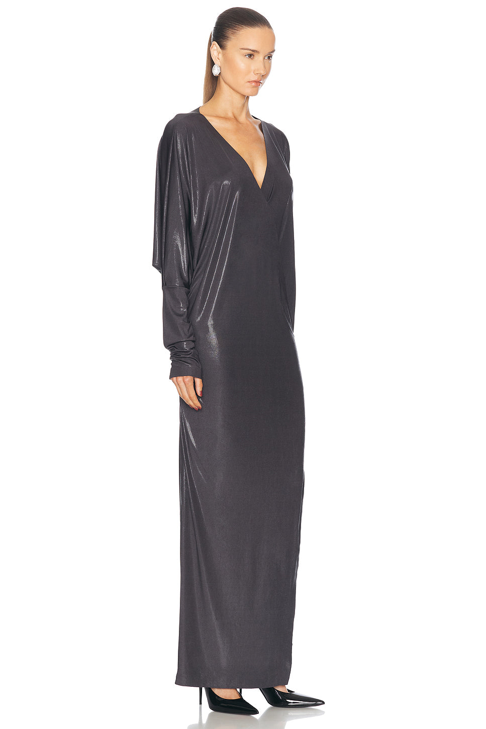 Dolman Wrap Gown