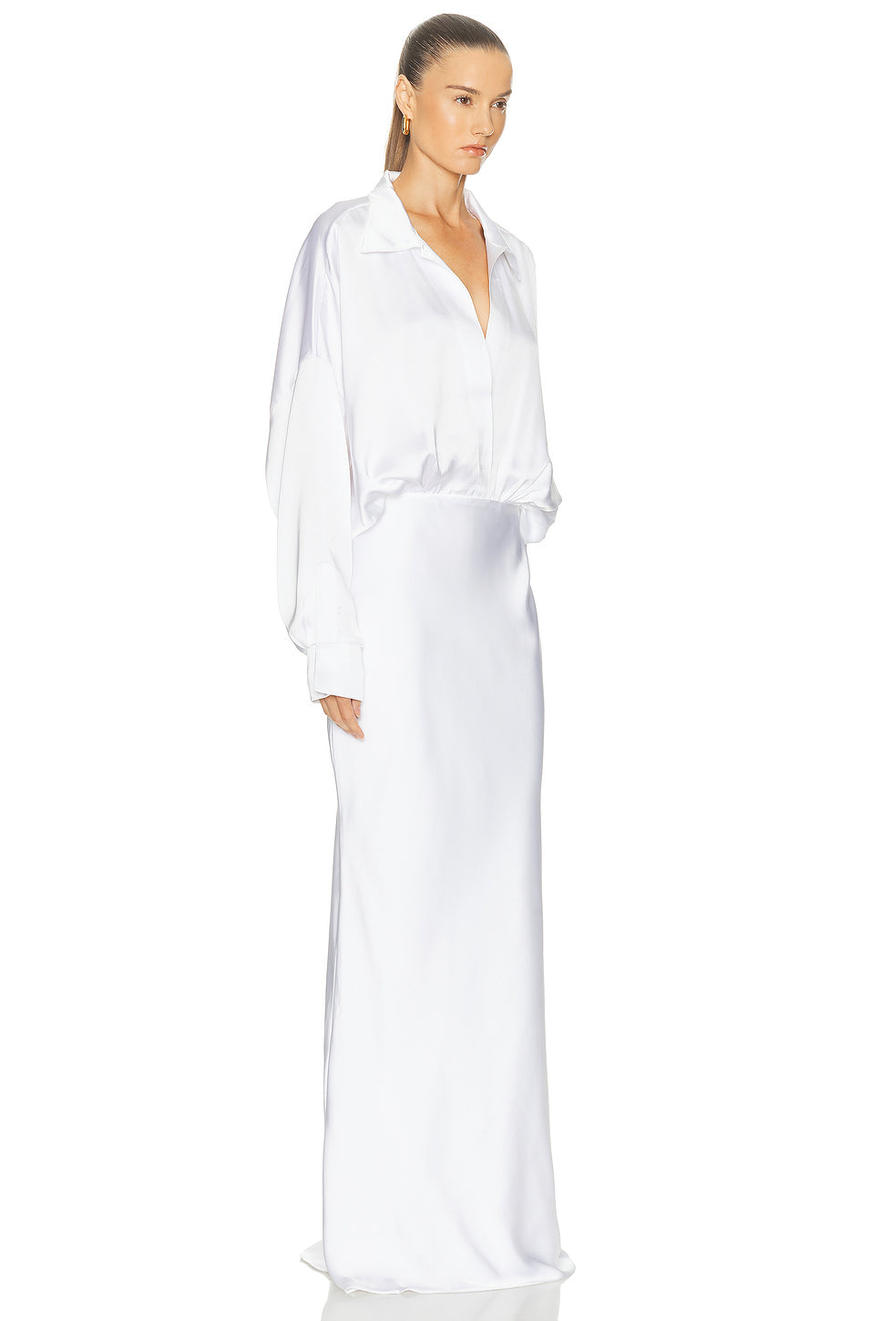 Super Oversized Boyfriend Shirt Gown