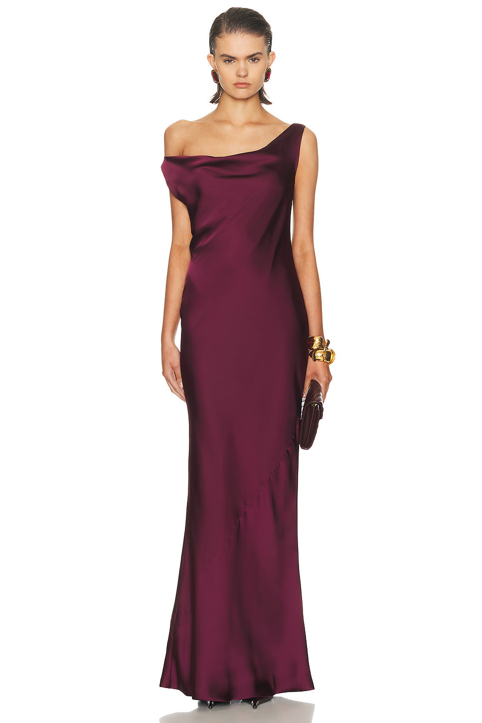 Drop Shoulder Maria Gown