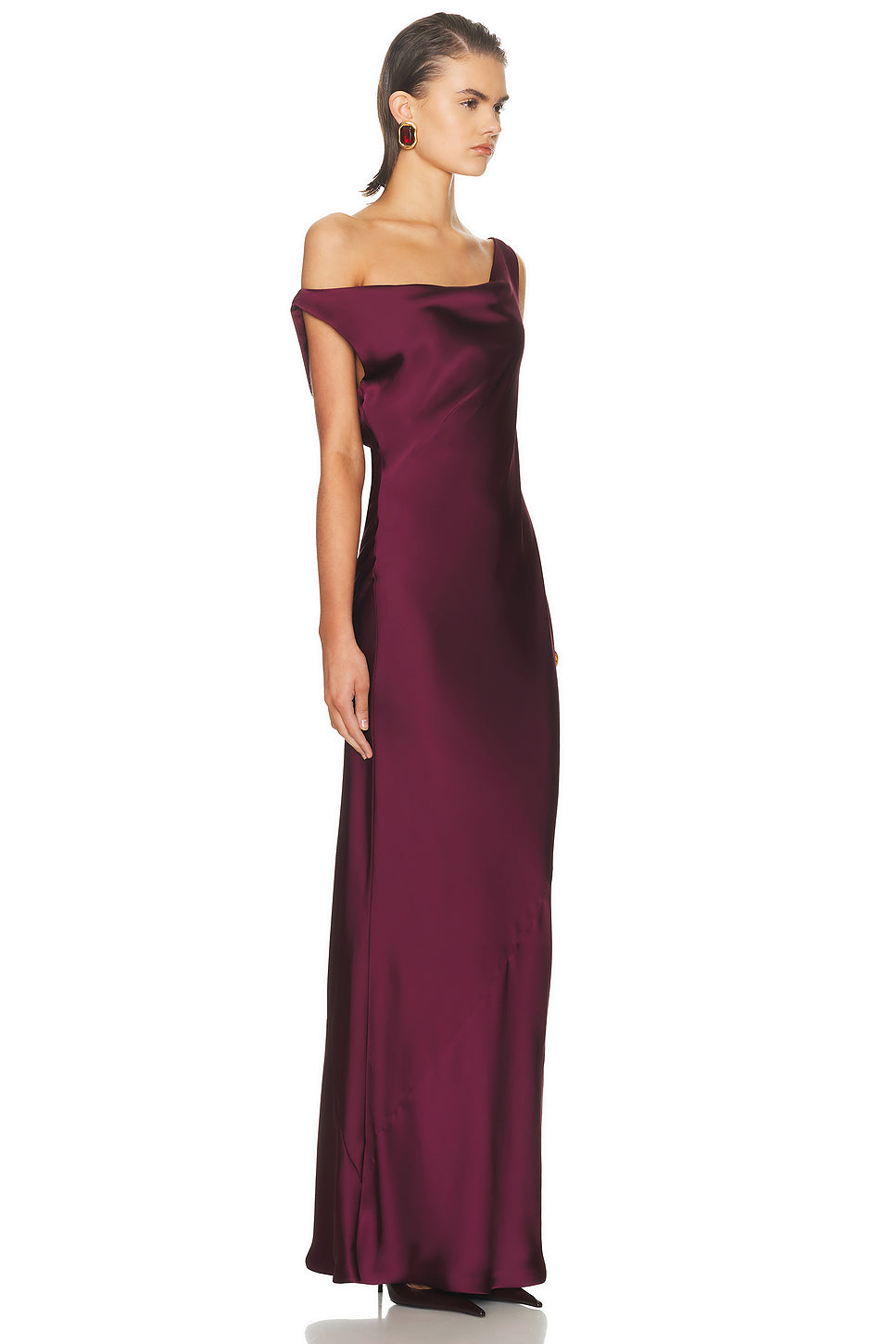 Drop Shoulder Maria Gown