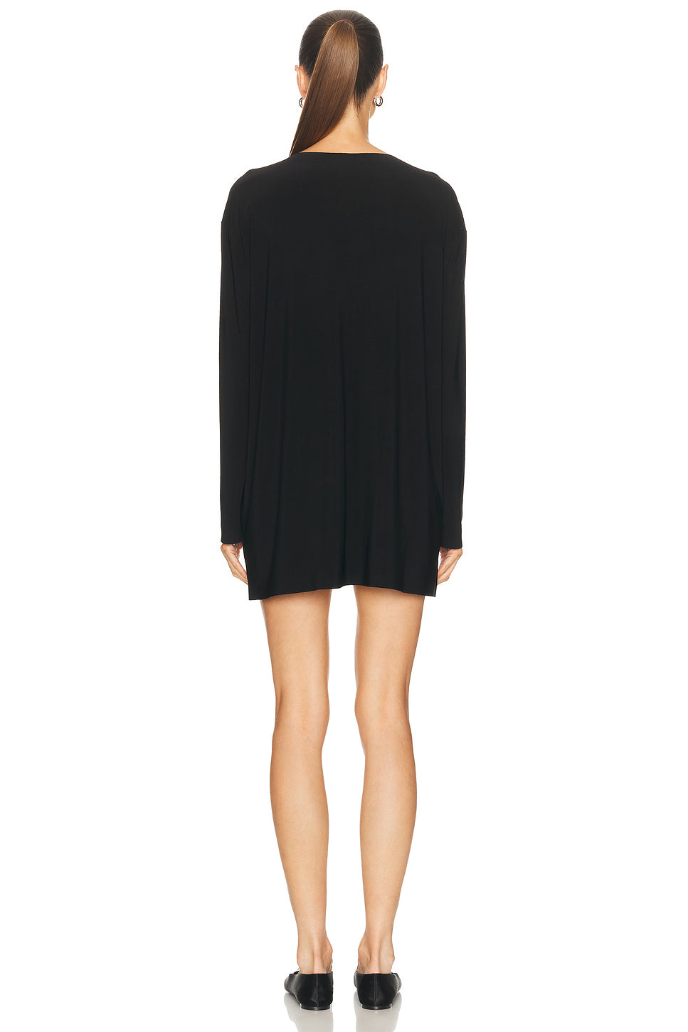 Oversized Long Sleeve Mini Dress