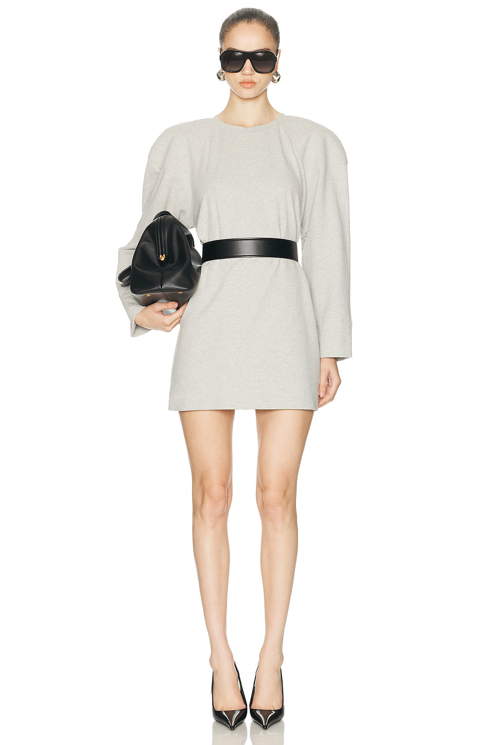 Bomber 1980s Mini Dress