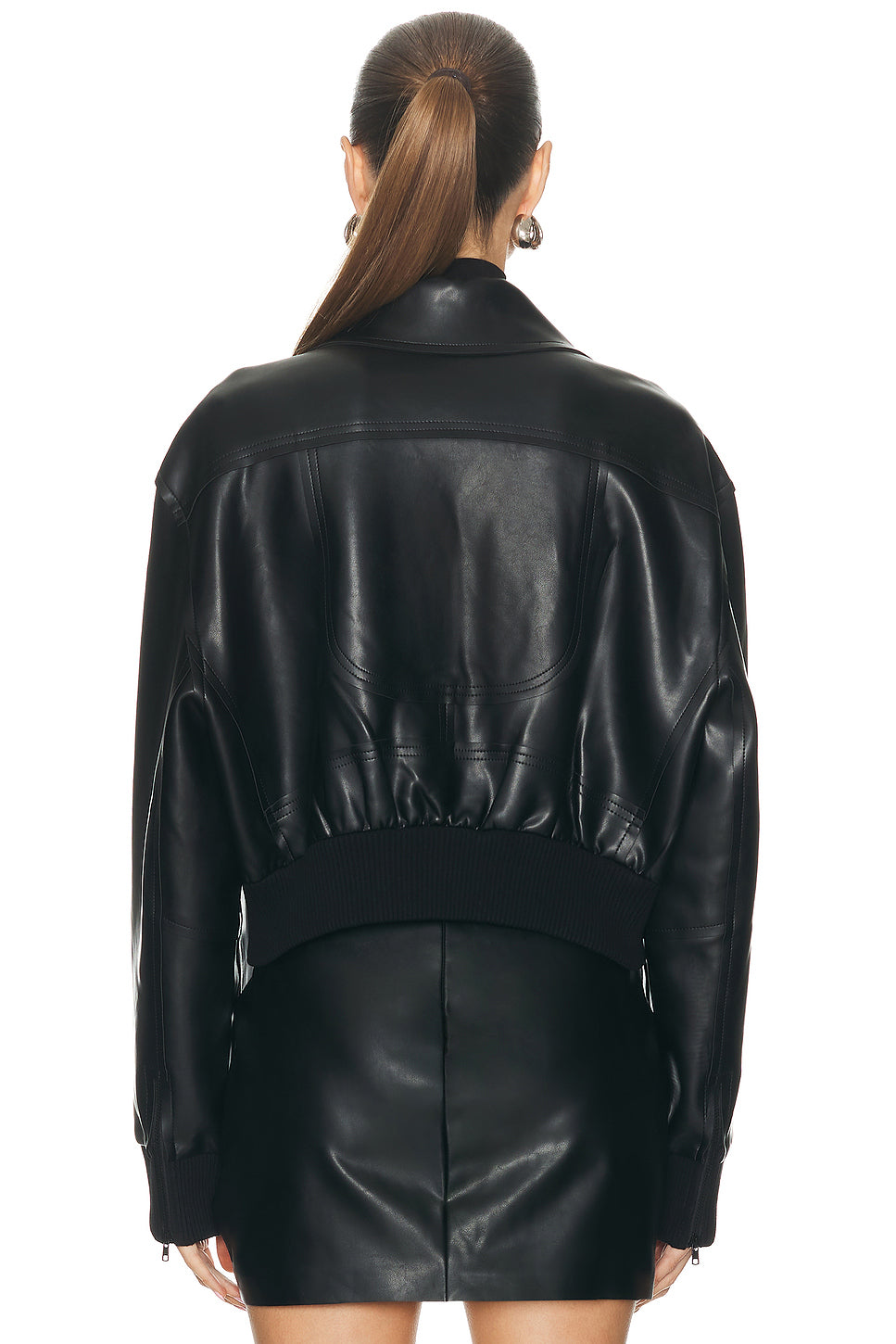 Zip Front Classic Cropped Jacket