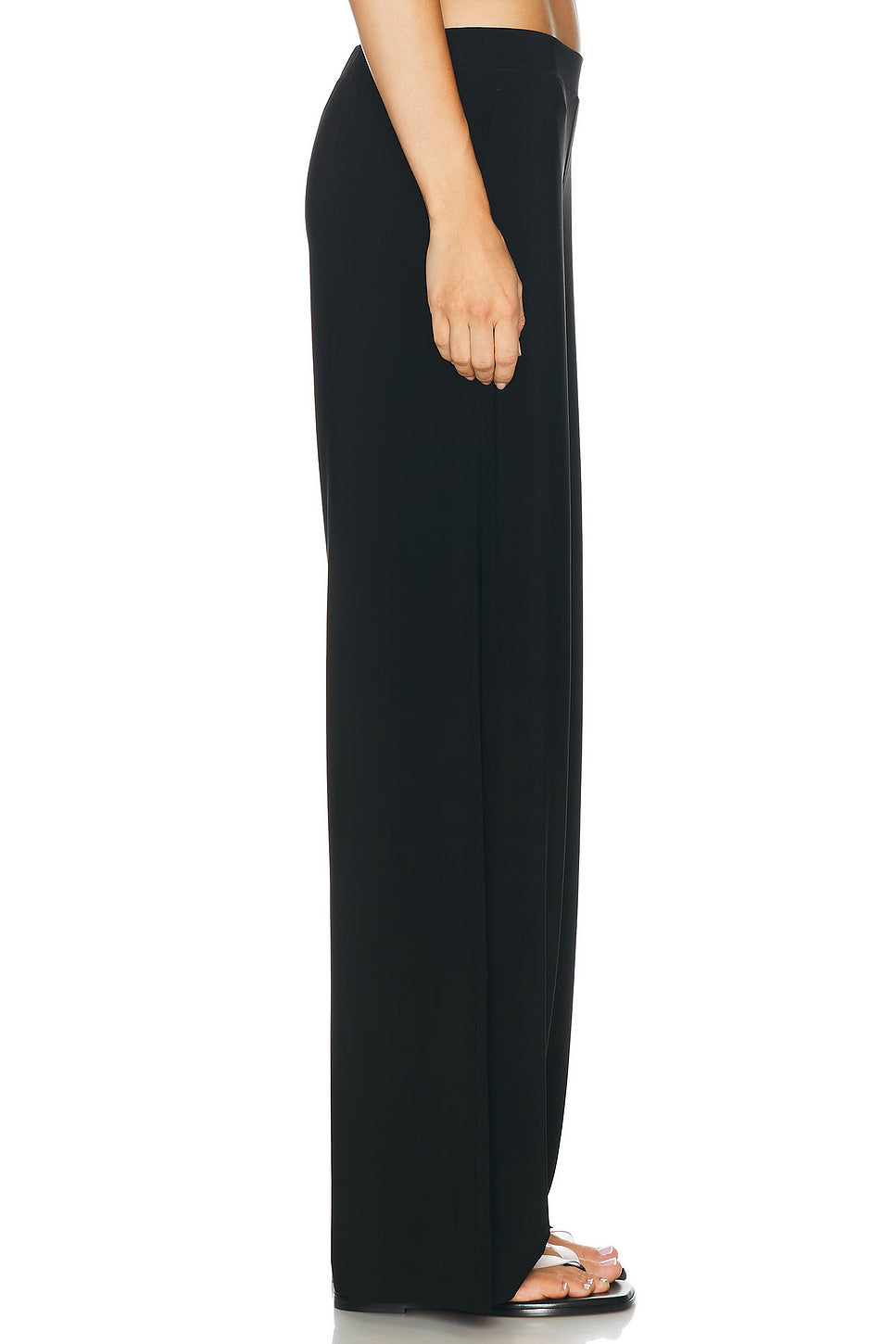 Flat Front Wide Pant