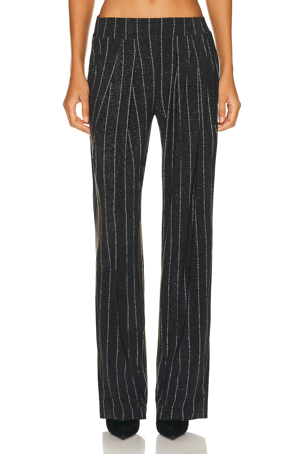 Low Rise Pleated Trouser