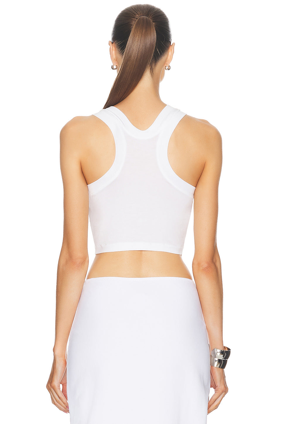 Cropped Racer Tee