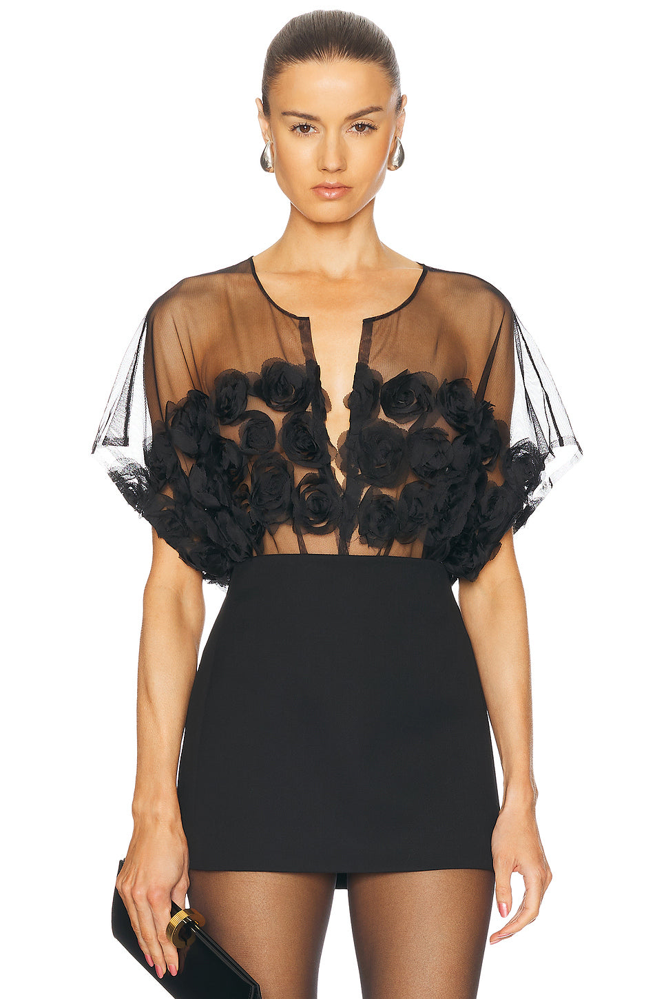 Super Oversized Sleeveless Boyfriend Bodysuit