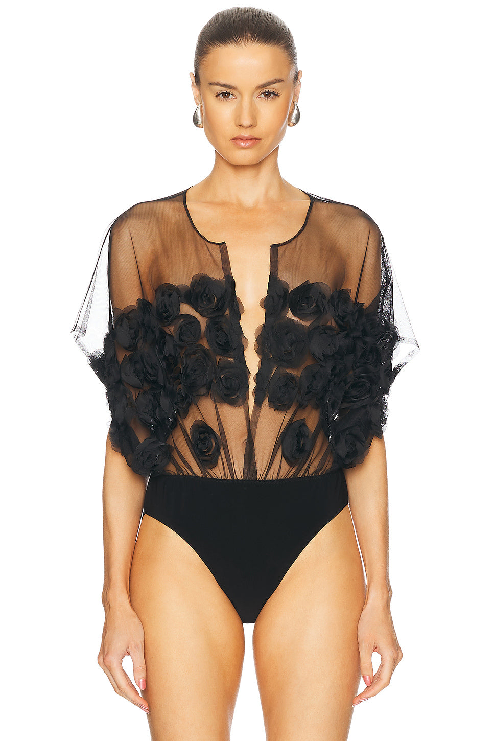 Super Oversized Sleeveless Boyfriend Bodysuit