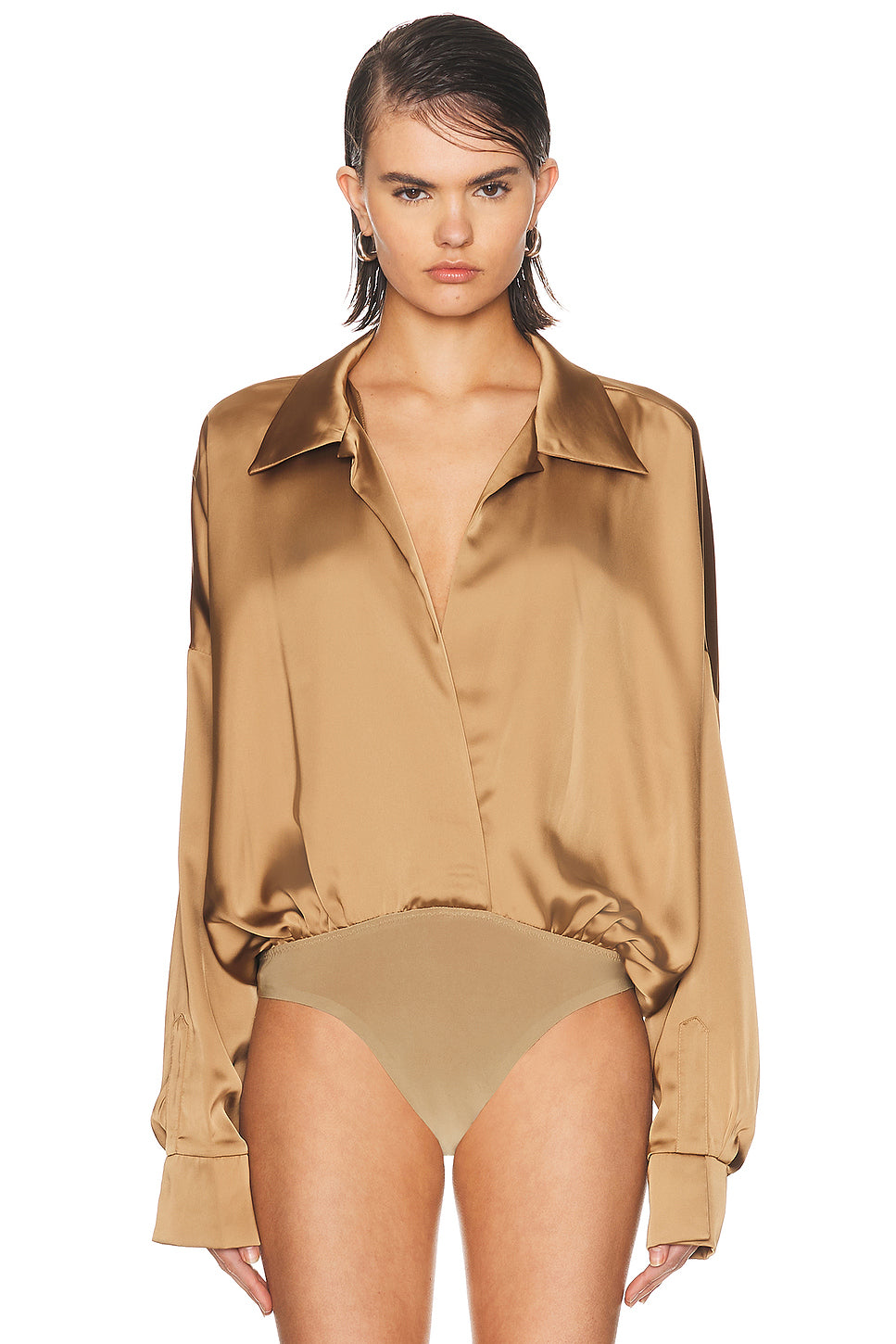 Super Oversized Boyfriend Bodysuit