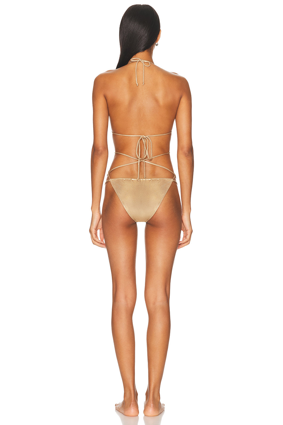 Criss Cross Bikini Bra & Bottom