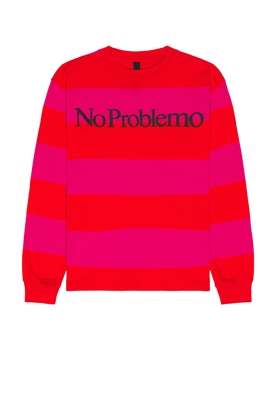 No Problemo Striped Long Sleeve Tee
