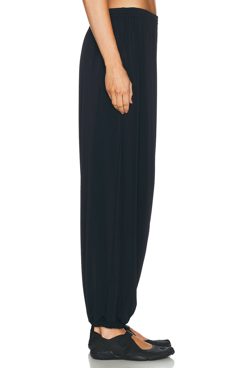 Stretch Knit Harem Pant