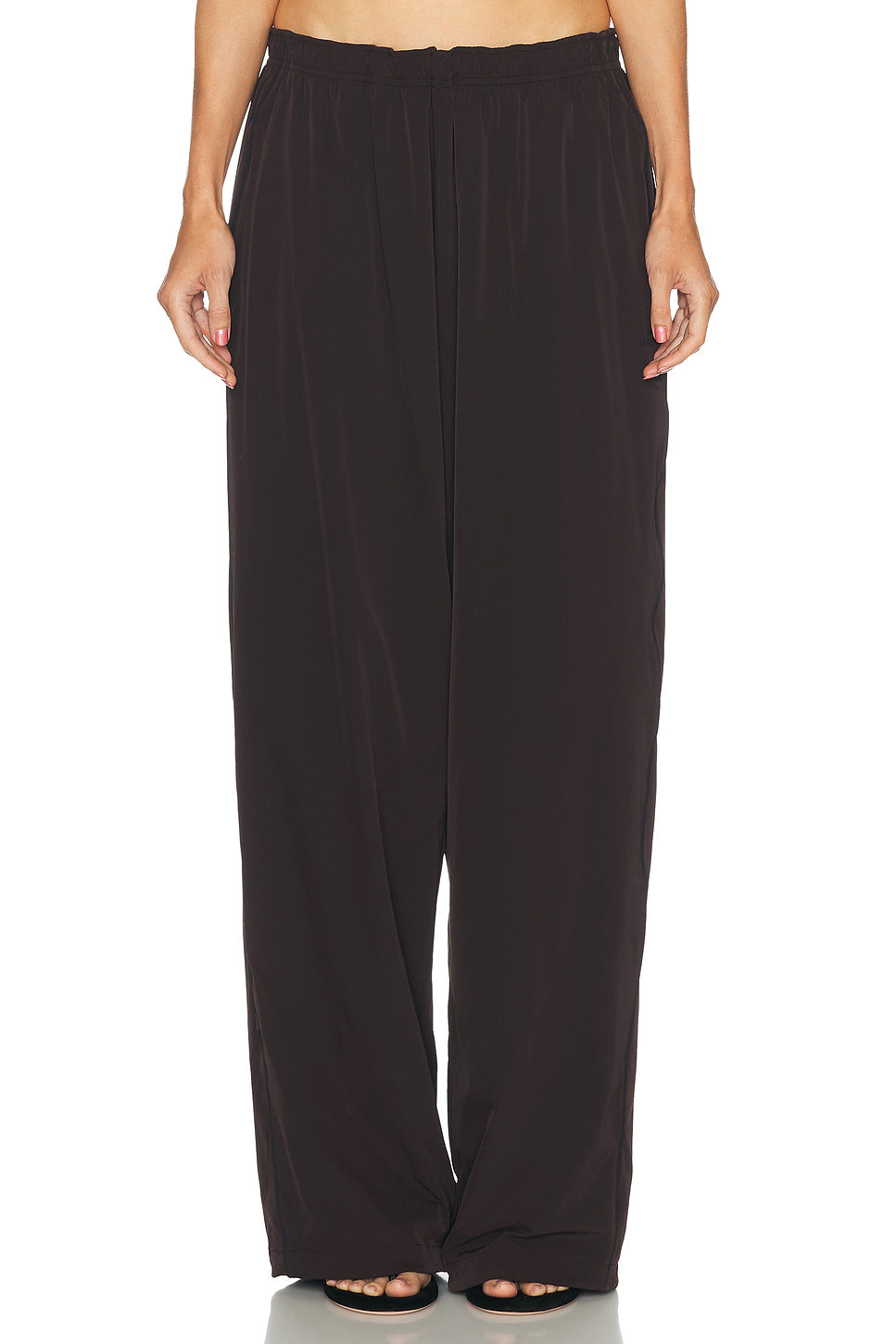 Stretch Nylon Oversized Pant