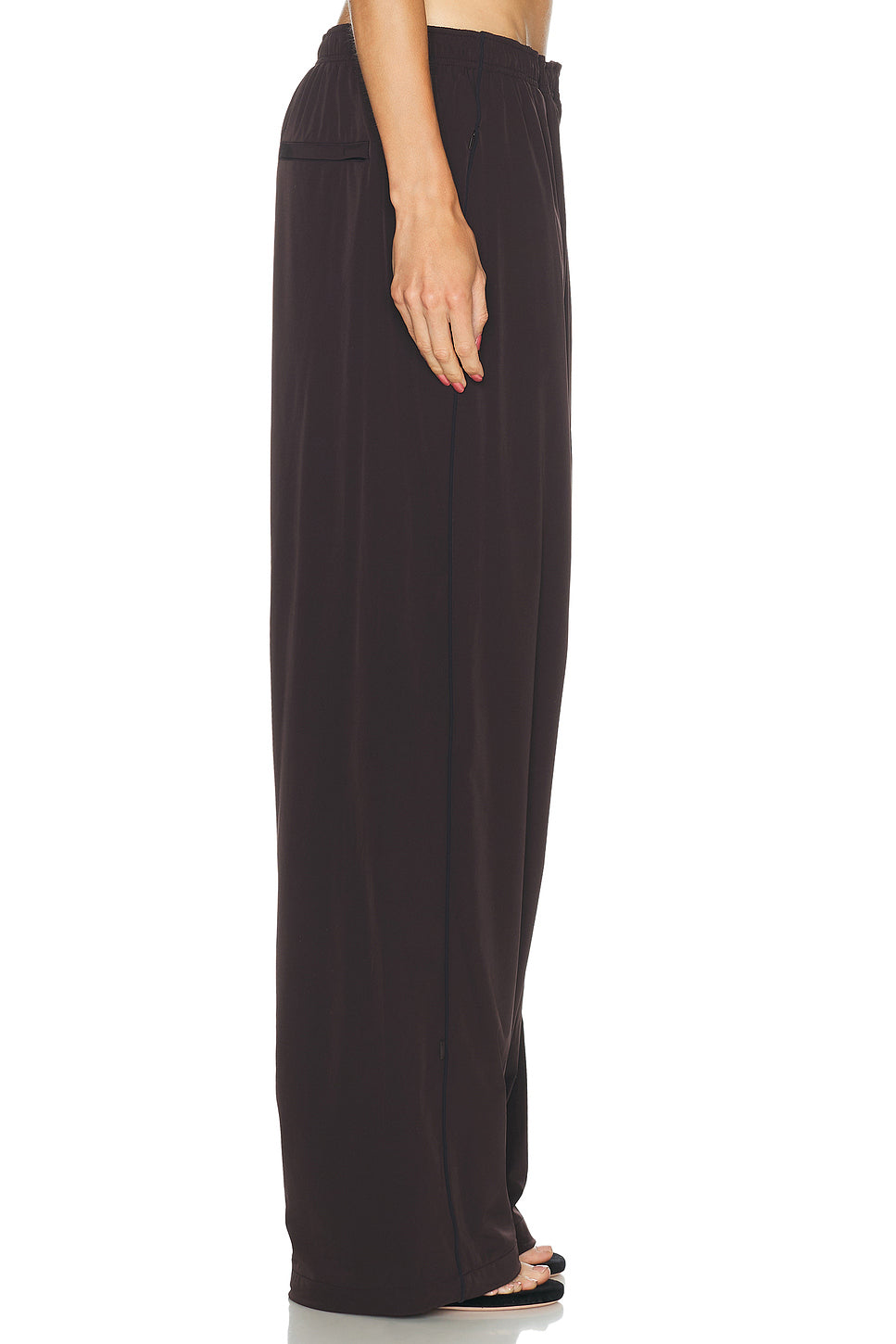 Stretch Nylon Oversized Pant