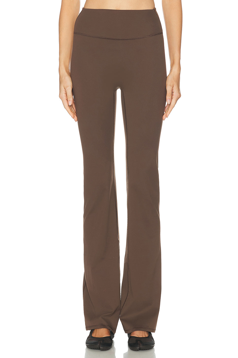 Matte Slim Flare Pant