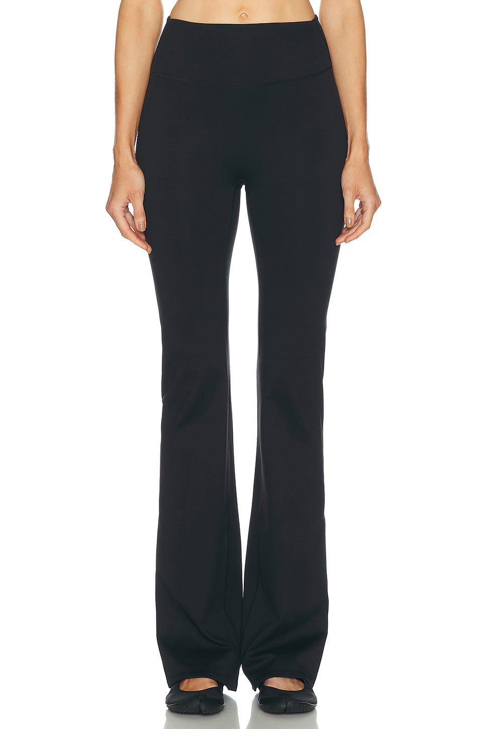 Matte Slim Flare Pant