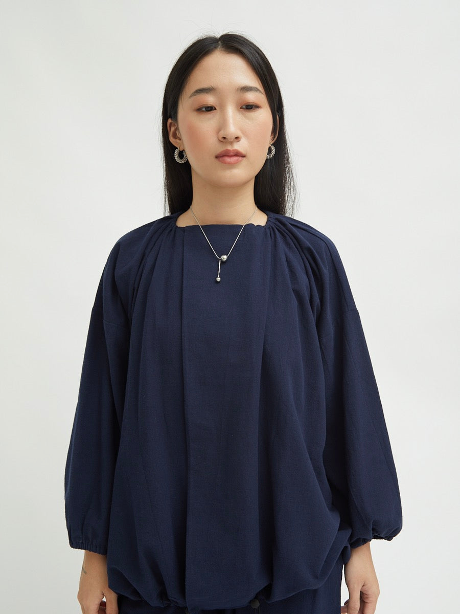 Nadine Drawstring Blouse