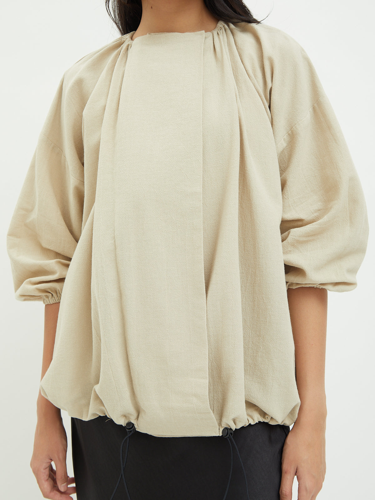 Nadine Drawstring Blouse