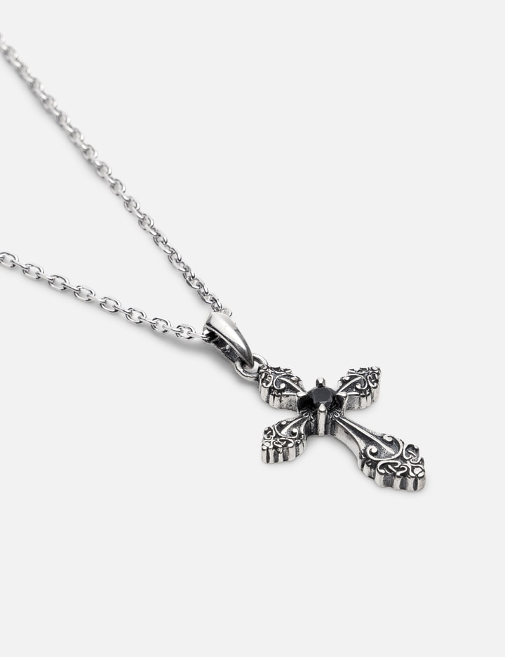 Oxidised Cross Pendant Necklace