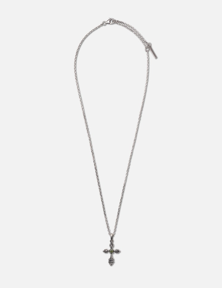 Oxidised Cross Pendant Necklace (HBX Exclusive)