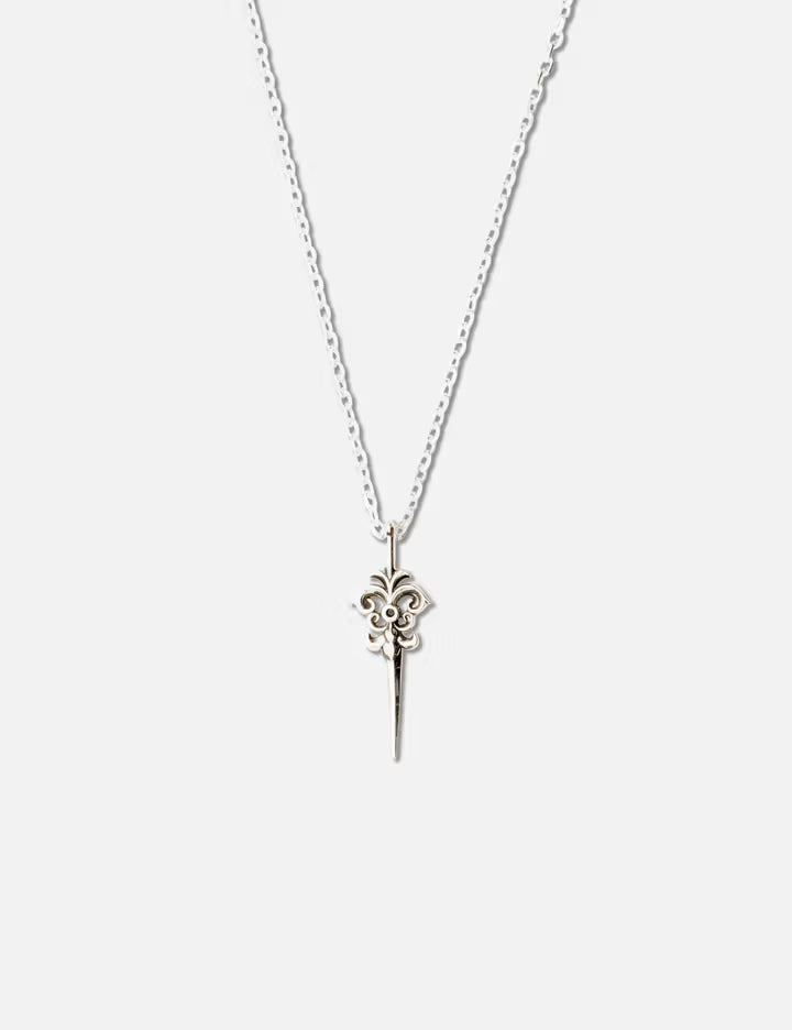 Sword Pendant Oxidised Necklace