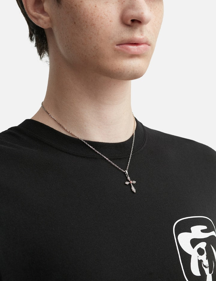 Oxidised Cross Pendant Necklace (HBX Exclusive)