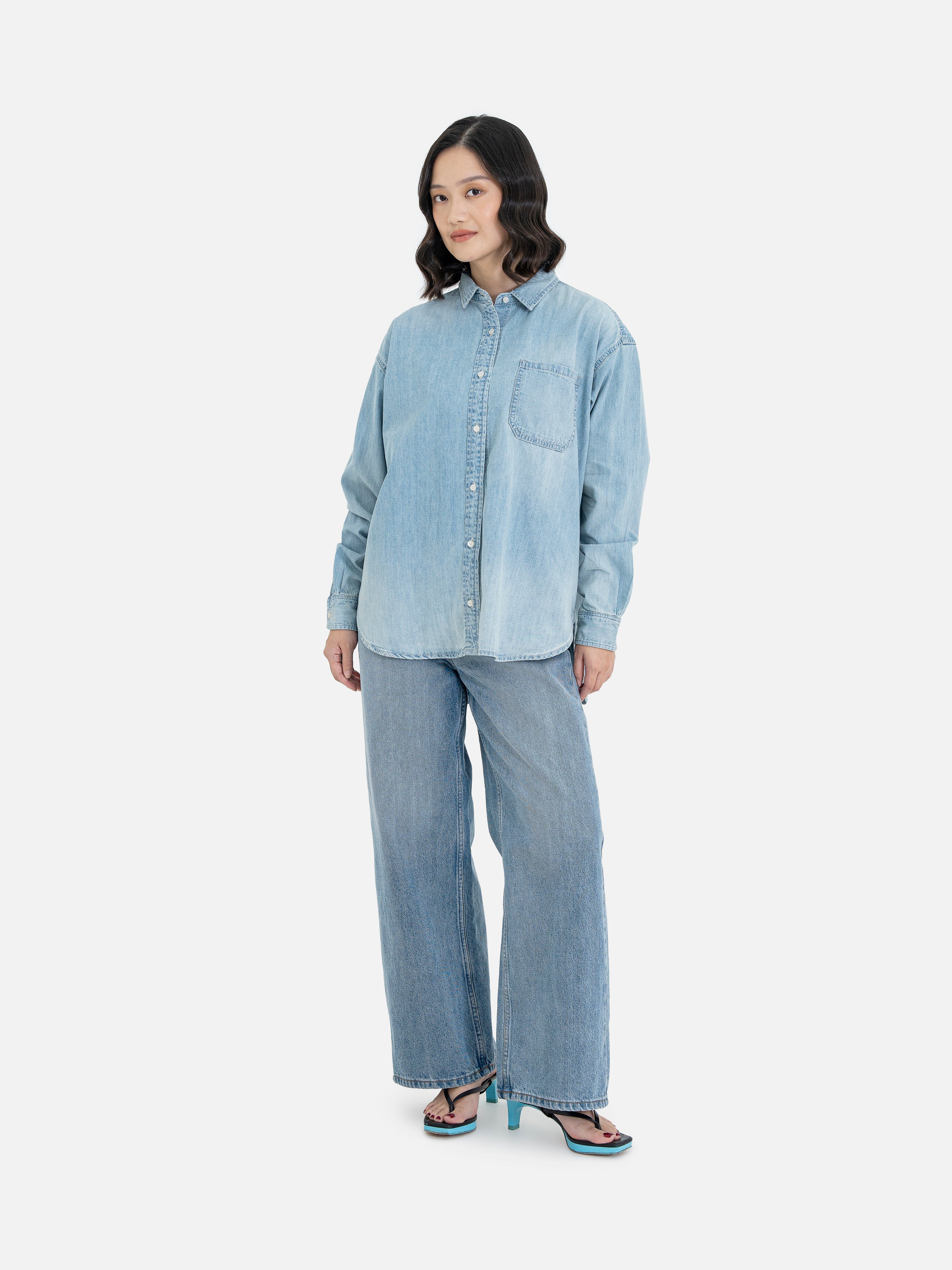 Neruda Back Tuck Overshirt