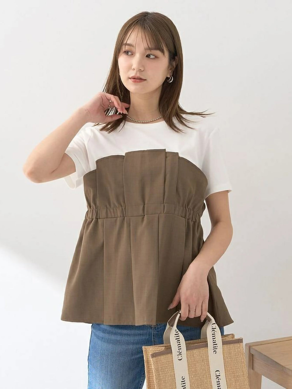 Noa Bustier Docking Tee