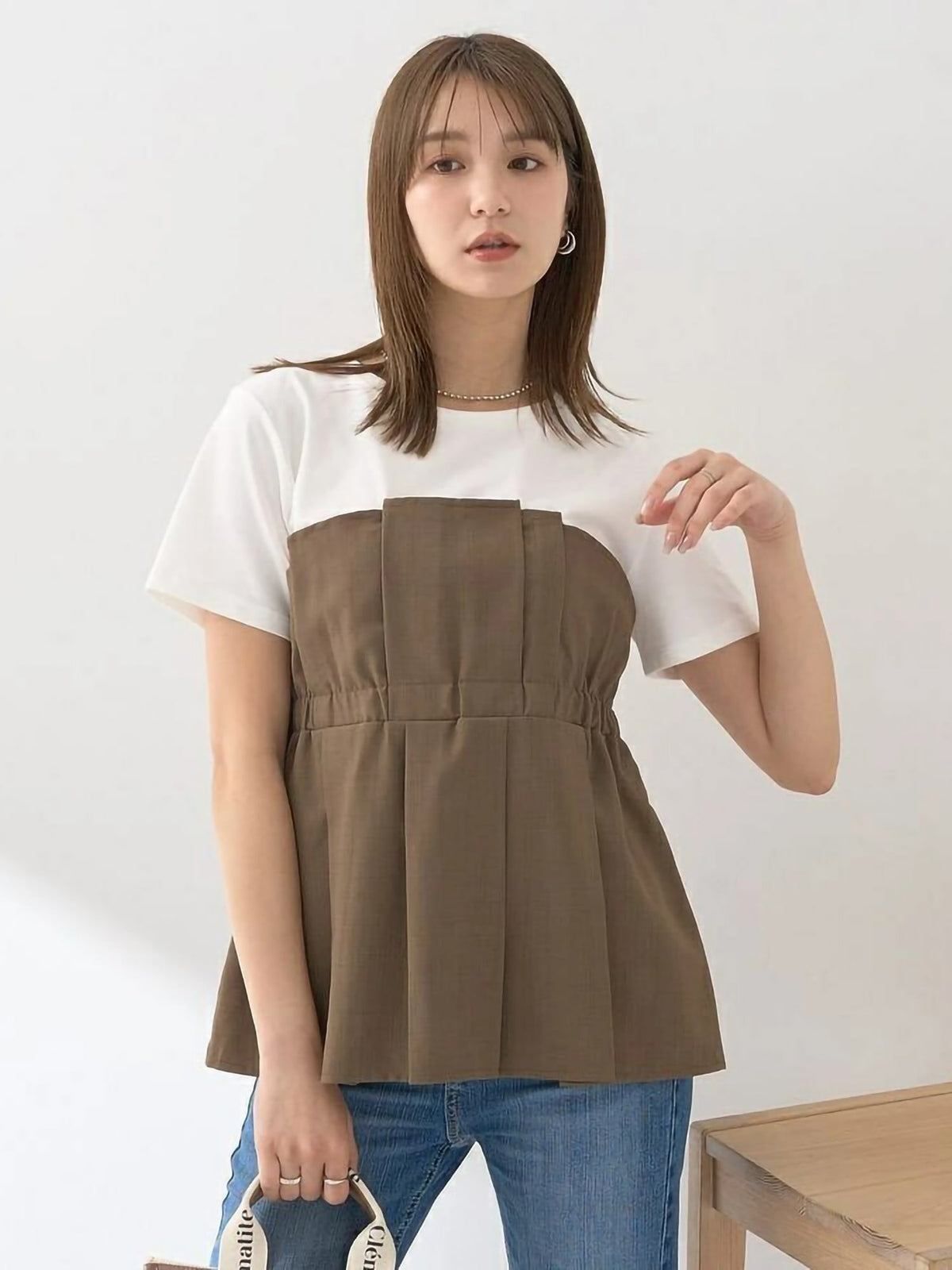 Noa Bustier Docking Tee
