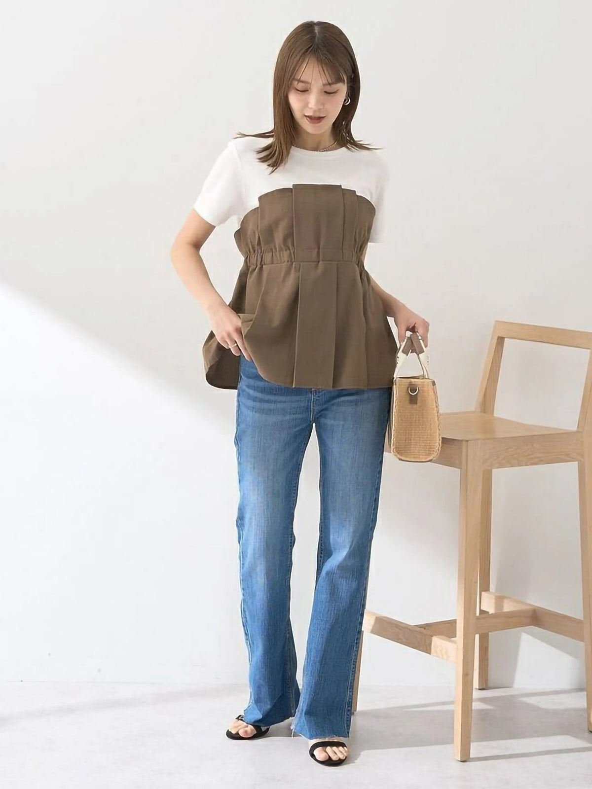 Noa Bustier Docking Tee