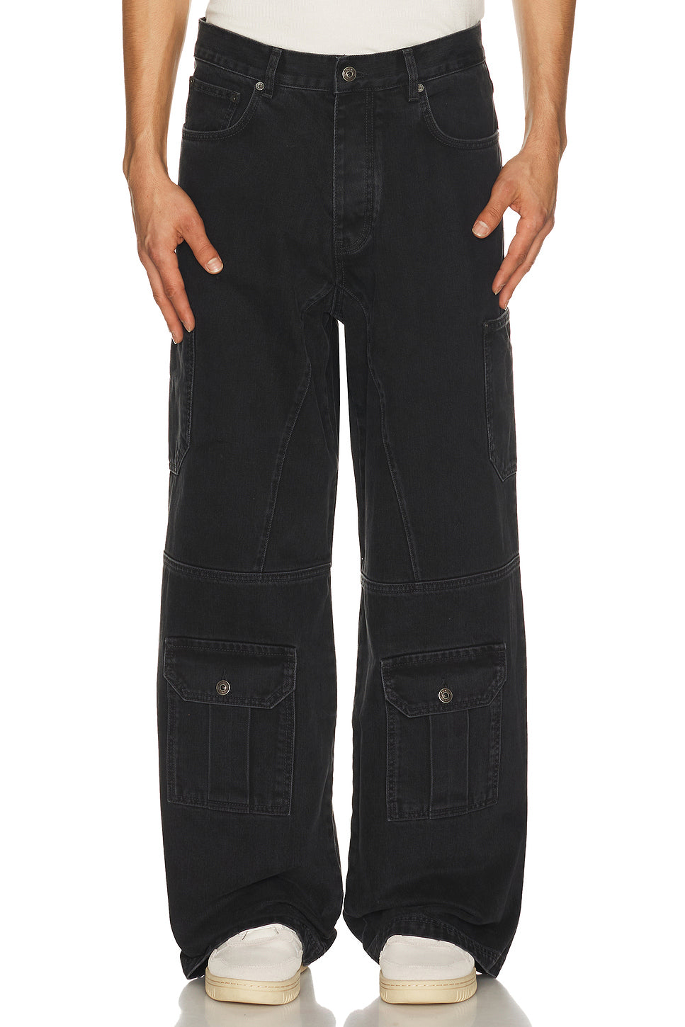 Half Arrow Cargo Slouchy Jeans