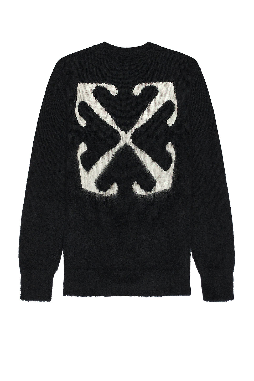 Mohair Arrow Knit Crewneck