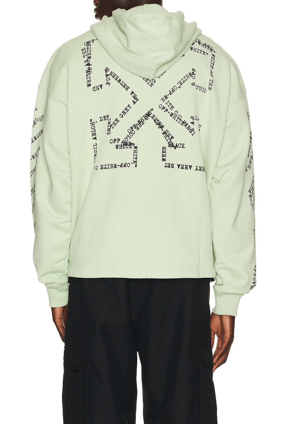 Type Arrow Loose Hoodie