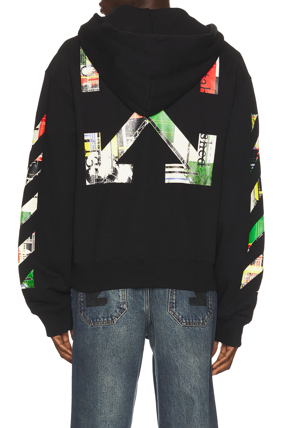 Industrial Arrow Regular Zip Hoodie