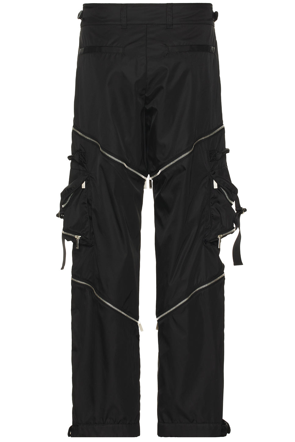 Zip Nylon Cargo Pant