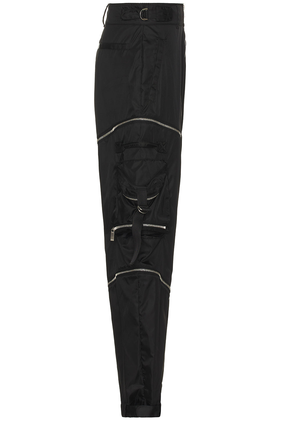 Zip Nylon Cargo Pant