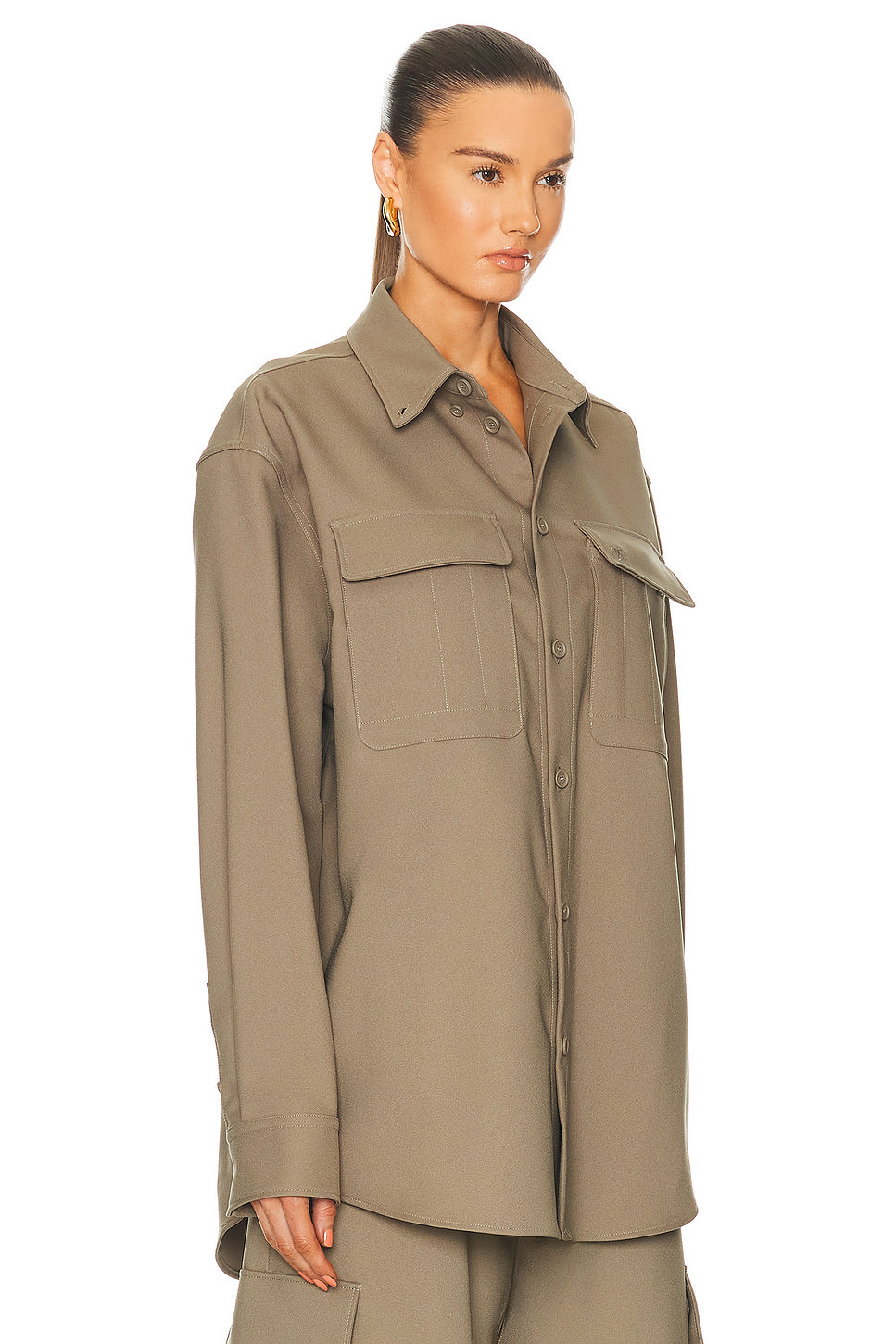 Drill Military Overshirt