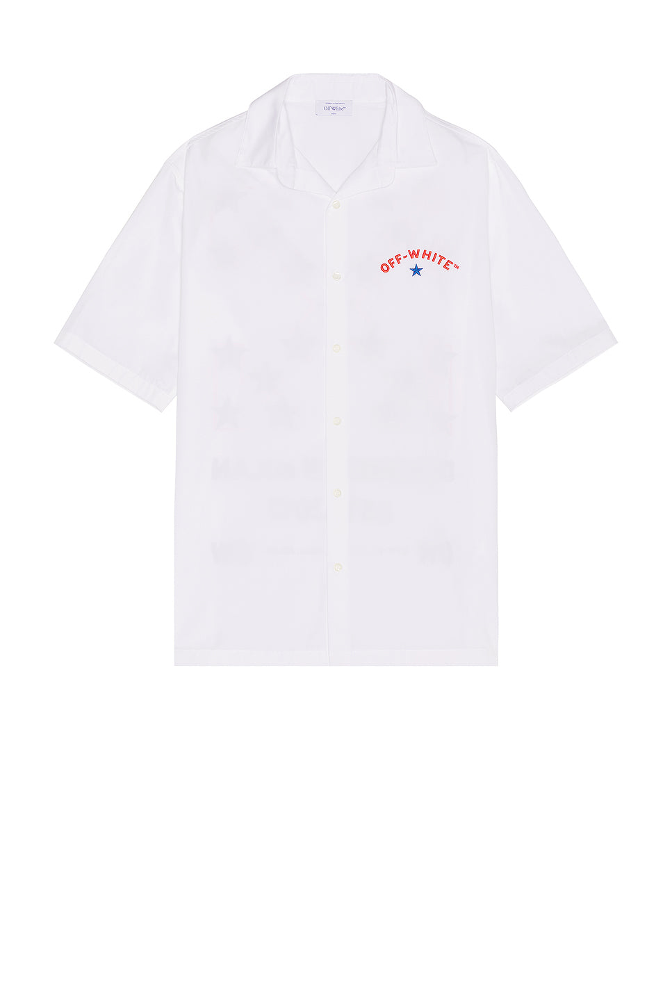 Star Arrow Poplin Bowling Shirt