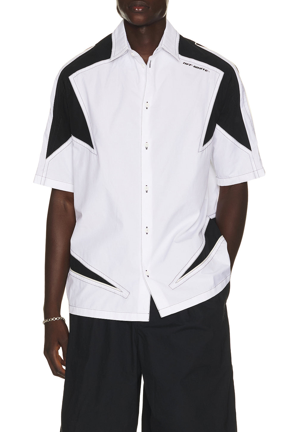 Race Logo Star Bowling Shirt