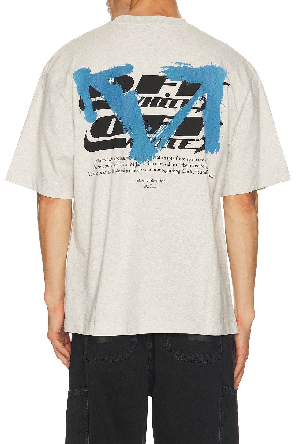Blue Half Arrow Skate Short Sleeve Tee