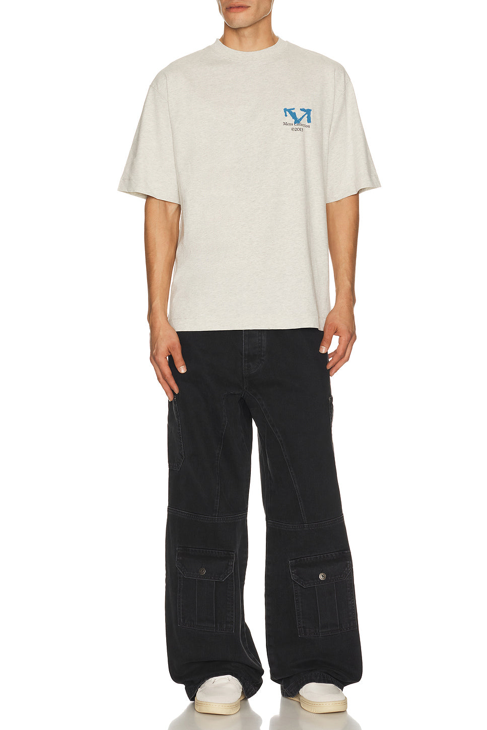 Blue Half Arrow Skate Short Sleeve Tee