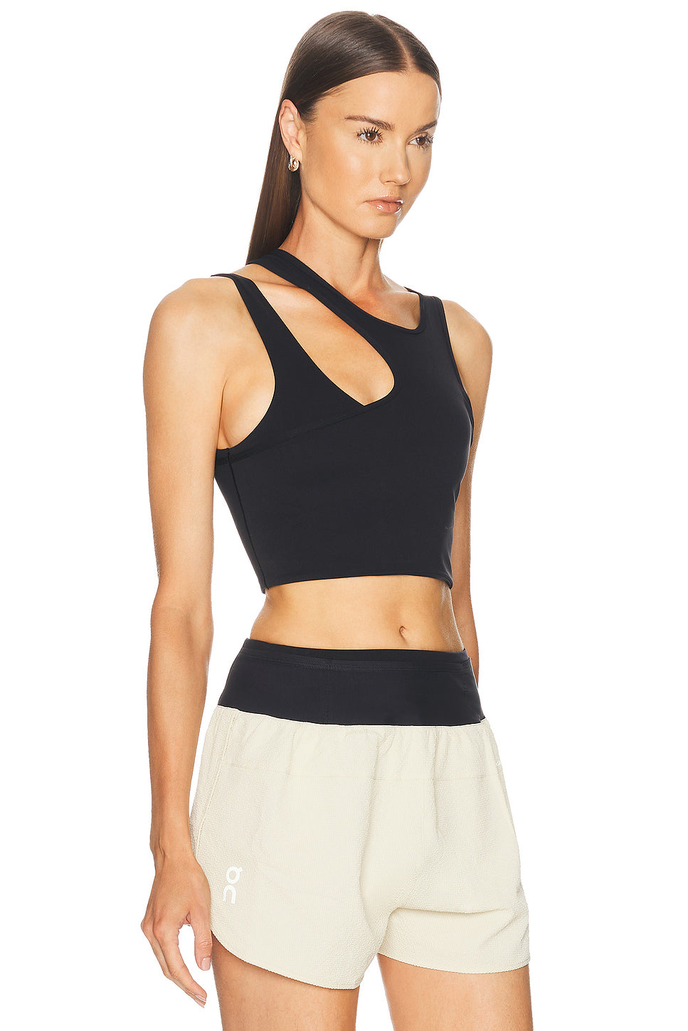 Studio Asymmetric Crop Top