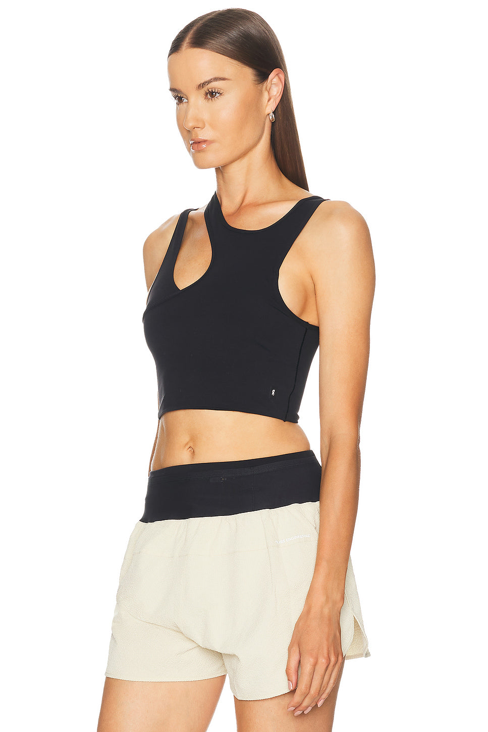 Studio Asymmetric Crop Top