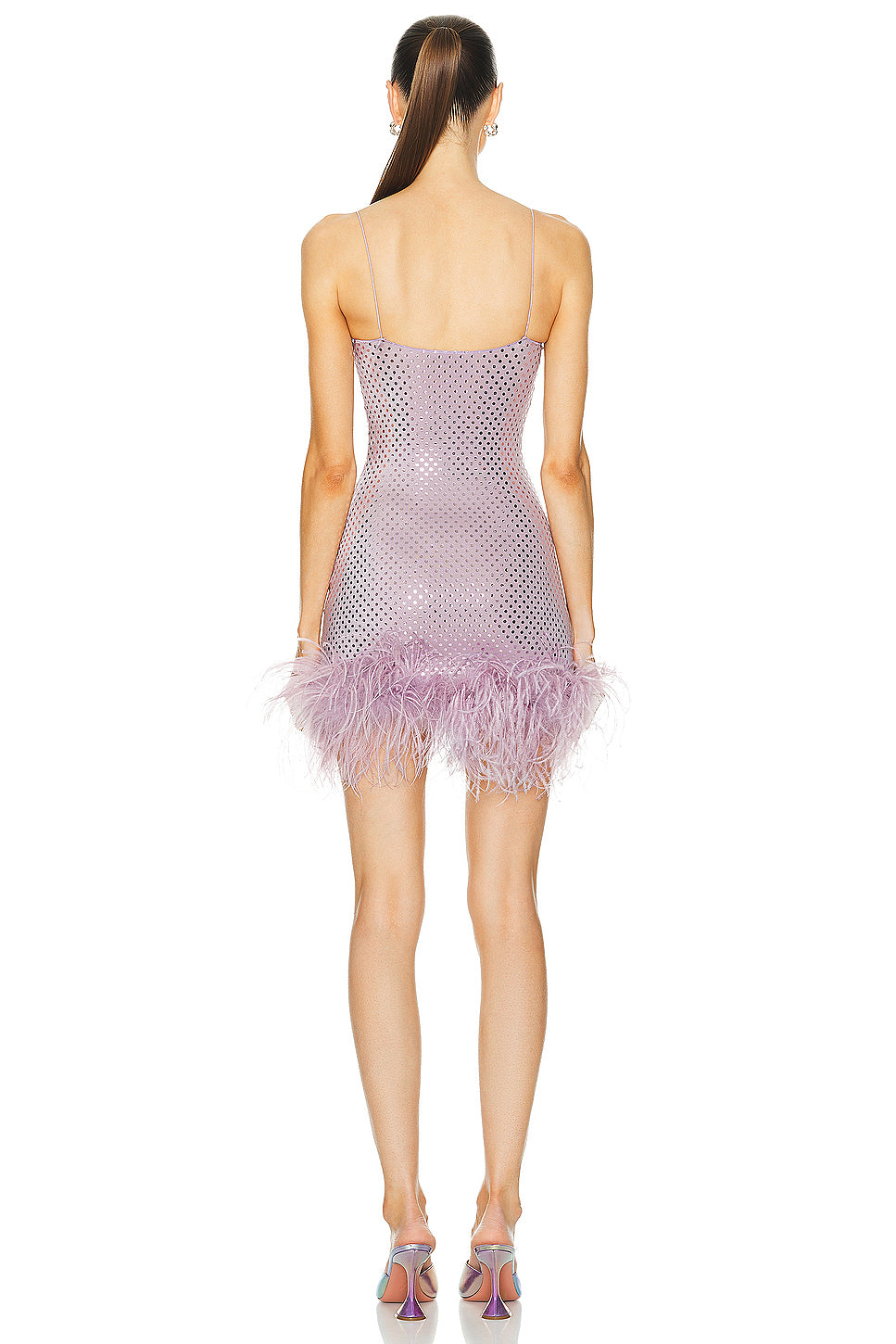 Disco Plumage Mini Dress