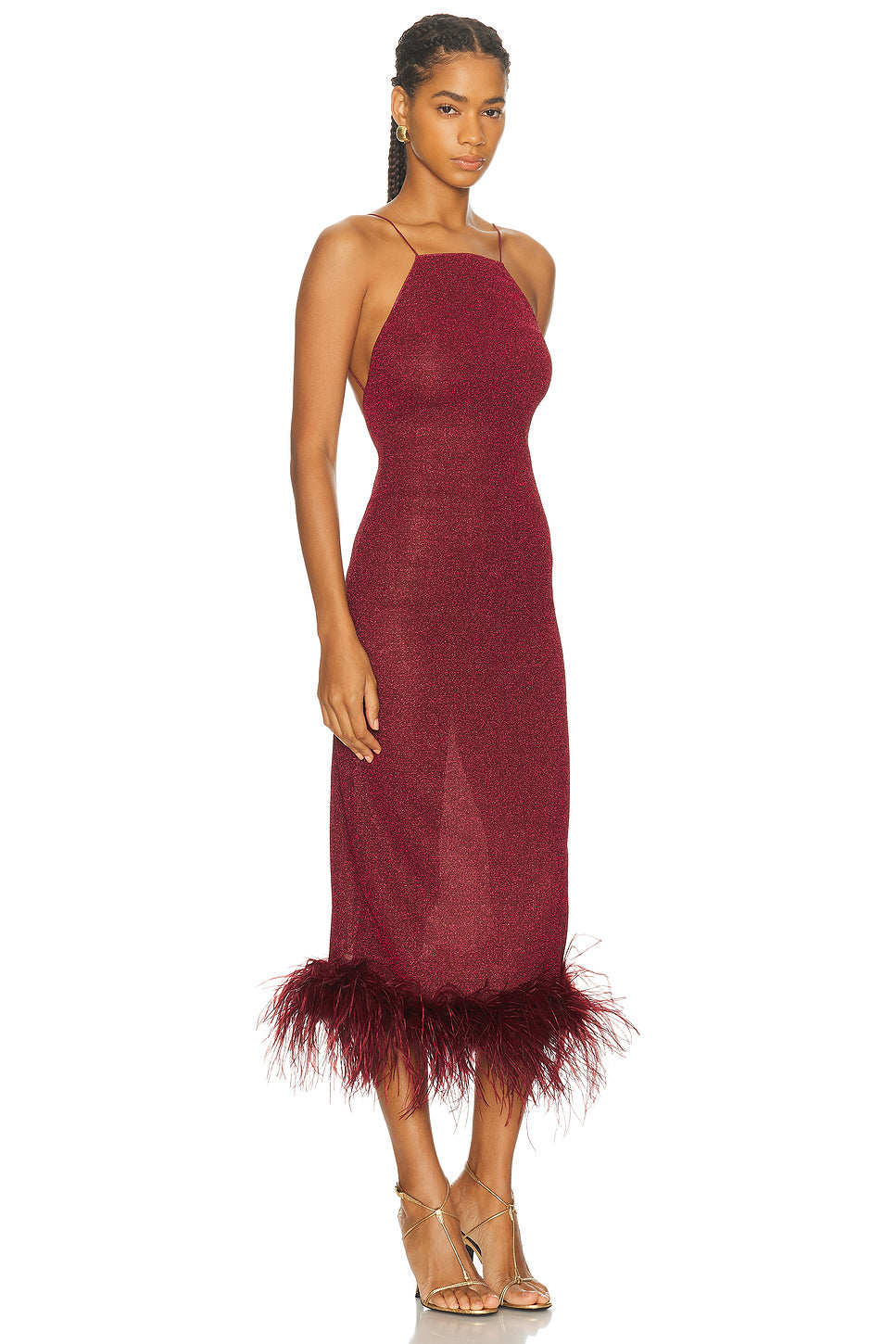 Lumiere Plumage Long Dress