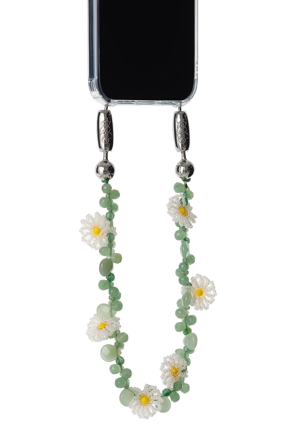 For FWRD Daisy Gemstone Wristlet